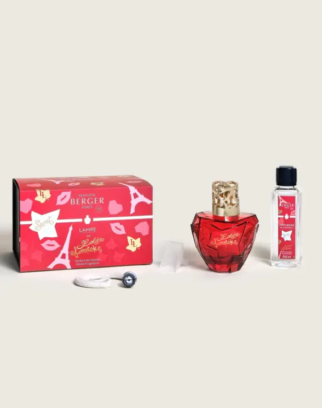 Maison Berger Paris Lampe Berger Lolita Lempicka Sweet Rouge Καταλυτική Λάμπα Αρωματισμού και Καθαρισμού Αέρα του Χώρου