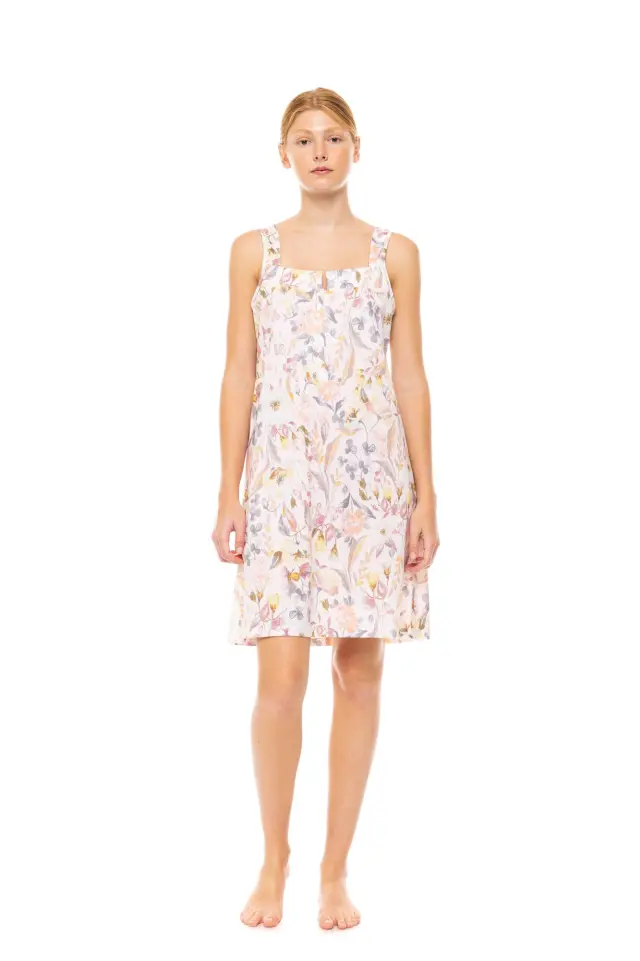 S1485 - Type - NIGHTGOWN FLORAL ROSE