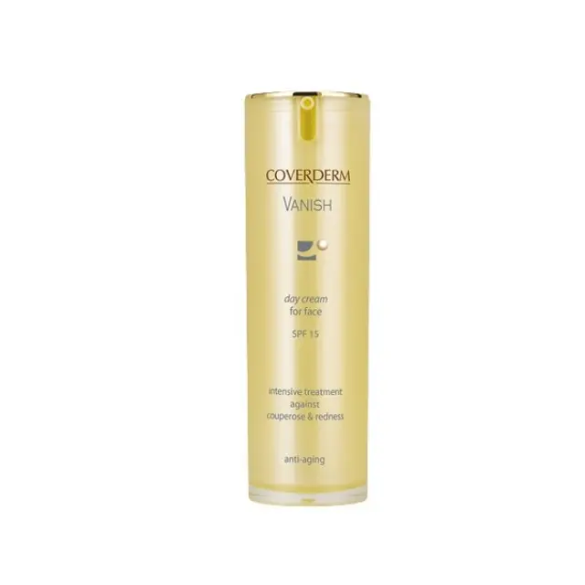 Coverderm Vanish SPF15 Κρέμα Προσώπου Ημέρας Κατά των Ευρυαγγειών 30ml