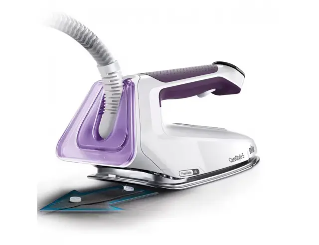 Σύστημα σιδερώματος Braun CareStyle 5 IS5247VI με ισχύ 2400W, πίεση 7.5bar και χωρητικότητα 2L - ΒιολετίIS5247VI 3