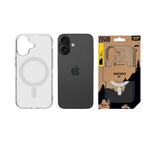 Tactical MagForce Cover for Apple iPhone 17 Transparent 3