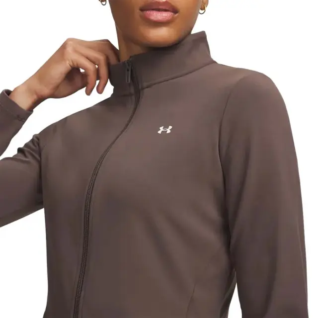 Under Armour Women's Motion Full-Zip Jacket Καφέ 6013776-200 (Under Armour) - Large 3