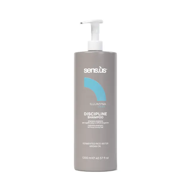 Illumyna Care Discipline Shampoo 1200ml by Sensus - Σαμπουάν Φροντίδας για Φριζαρισμένα και Ατίθασα Μαλλιά.