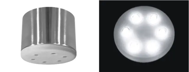 ΣΠΟΤ ΕΞΩΤΕΡ. ΣΑΤΙΝΕ LED ΙΣΧΥΟΣ ΜΕ ΤΡΟΦΟΔΟΤ. 6x3W 60° ΨΥΧΡΟ