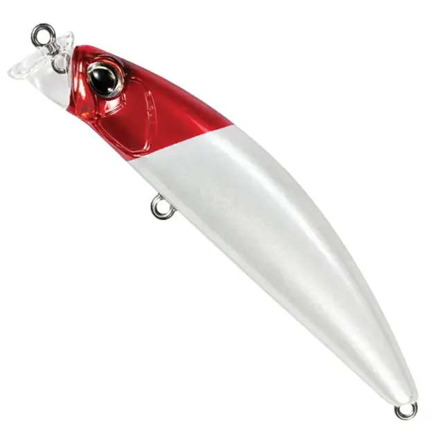 Τεχνητό DUO Terrif DC Bullet DC-7 - 75mm ACC0001 Pearl Red Head