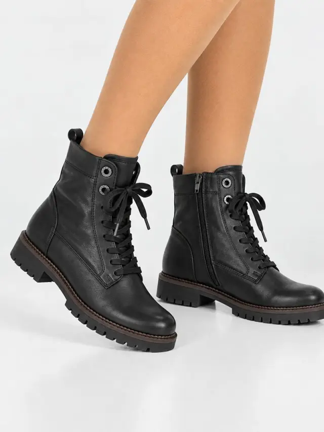 Gabor Μποτάκια Γυναικείο δέρμα Μαύρο GAB/802405 003-BLACK - 36 2