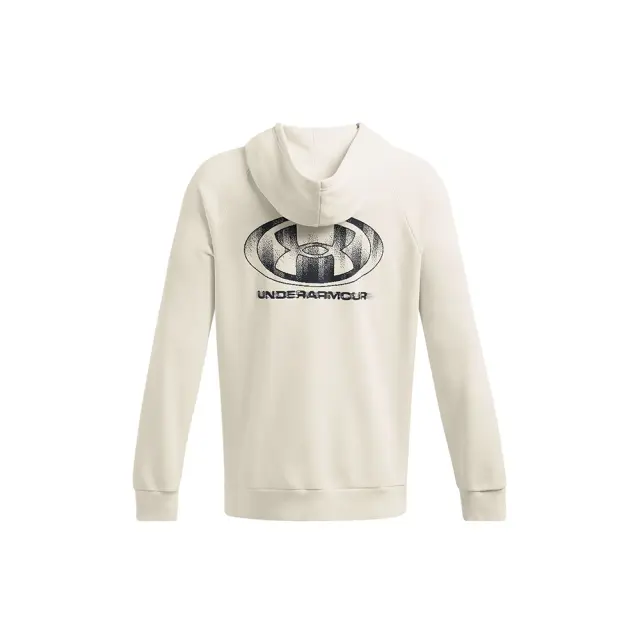Under Armour Rival Fleece Hoodie (1389428-110) - Μπέζ - XL 2