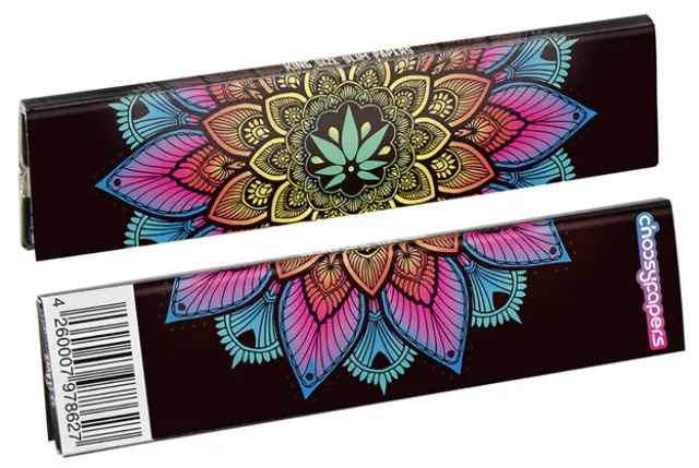 Choosypapers Χαρτάκια King Size Slim 32φ. - Mandala