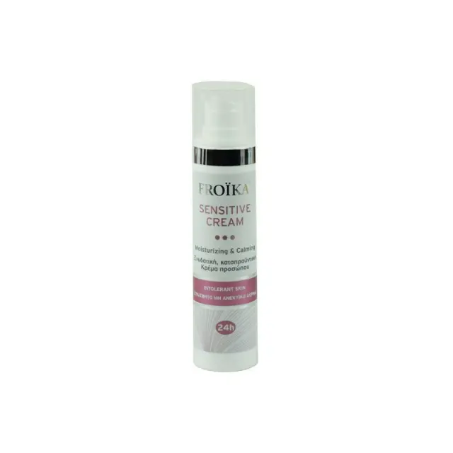 FROIKA SENSITIVE CREAM Ενυδατική, Καταπραϋντική Κρέμα Προσώπου για Κανονικά Δέρματα 40ml 2