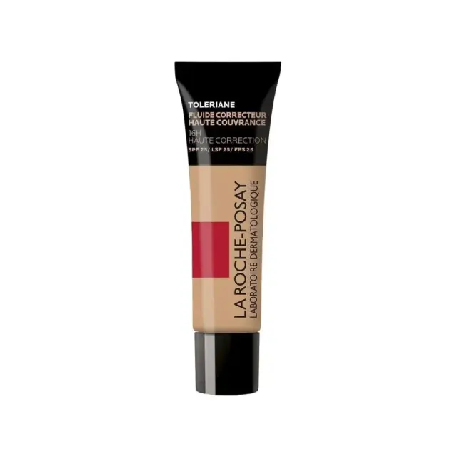 La Roche Posay Toleriane 16H Full Coverage Corrective Fluid Foundation Νο 10 SPF 25, Υγρό Μέικ-Απ για Άμεση Πολύ Υψηλή Κάλυψη 16H 30ml