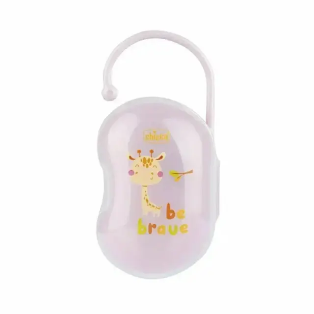 Chicco Θήκη Πιπίλας Ροζ 2τμχ 00205-11