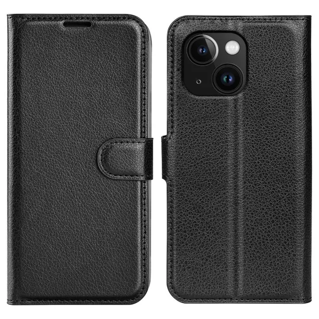 Θήκη Βιβλίο για iPhone 15-Black OEM