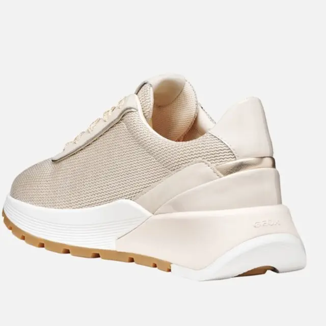 Γυναικεία Ανατομικά Sneakers Geox Metropoli D655JA 0LY66 C1S1L Μπεζ Μπεζ - 38 3