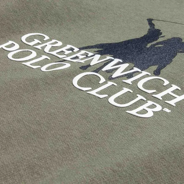 Μπλούζα Greenwich Polo Club με ανάγλυφο τύπωμα 2