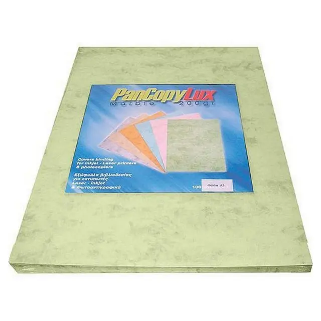 Χαρτόνια Pancopylux Μάρμαρο 200gr Α3 Green 100 φύλλα