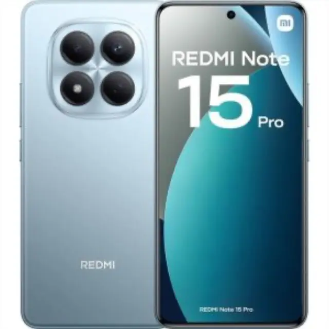 Xiaomi Redmi Note 15 Pro 4G 256GB (8GB Ram) Dual-Sim Glacier Blue EU