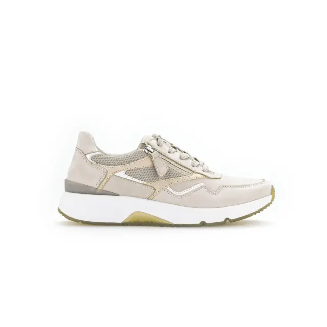 Gabor Sneakers Γυναικείο Δέρμα/Δέρμα Nubuck/Ύφασμα Μπεζ GAB/66896 31-PUDER