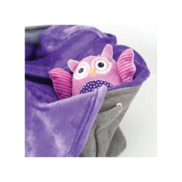 Zoocchini Κουβέρτα Αγκαλιάς & Λίκνου Owl Buddy ZOO3002 3