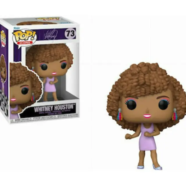 Funko Pop! Icons: Whitney - Whitney Houston (IWDWS) #73 Vinyl Figure