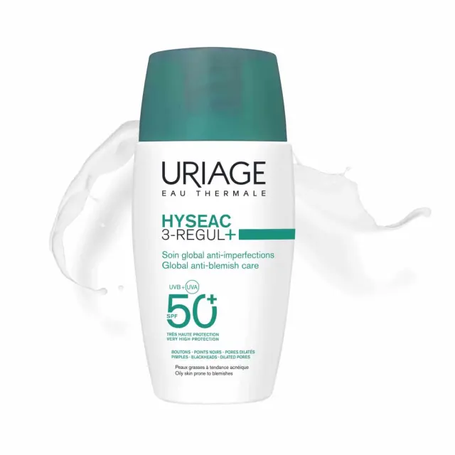 Uriage Hyseac 3-regul+ Κρέμα Προσώπου Ημέρας με SPF50 κατά των Ατελειών 50ml 2