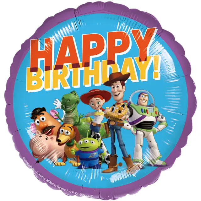Μπαλόνι Φοιλ 17 Toy Story Happy Birthday / 45 εκ