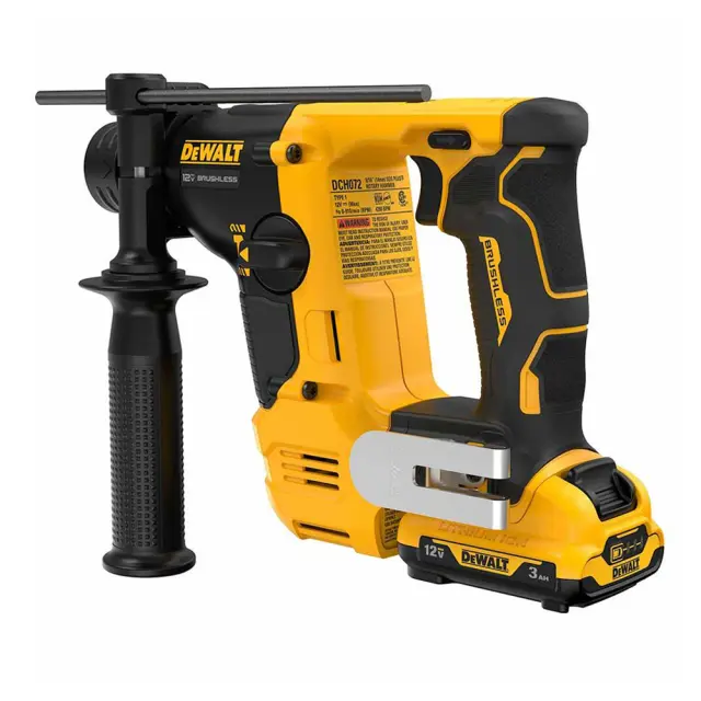DEWALT ΠΙΣΤΟΛΕΤΟ ΚΡΟΥΣΤΙΚΟ 12V SDS+ 1,1J 2X3.0AH BRUSHLESS DCH072L2 3