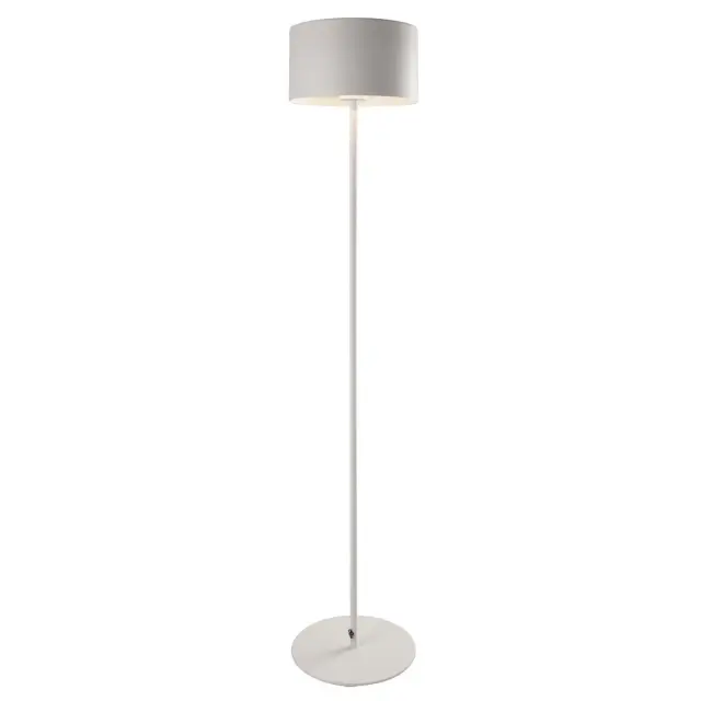 Nog mos φωτιστικό δαπέδου LED 4.5W 3000Κ IP54 ø25.8x138cm λευκό Άσπρο