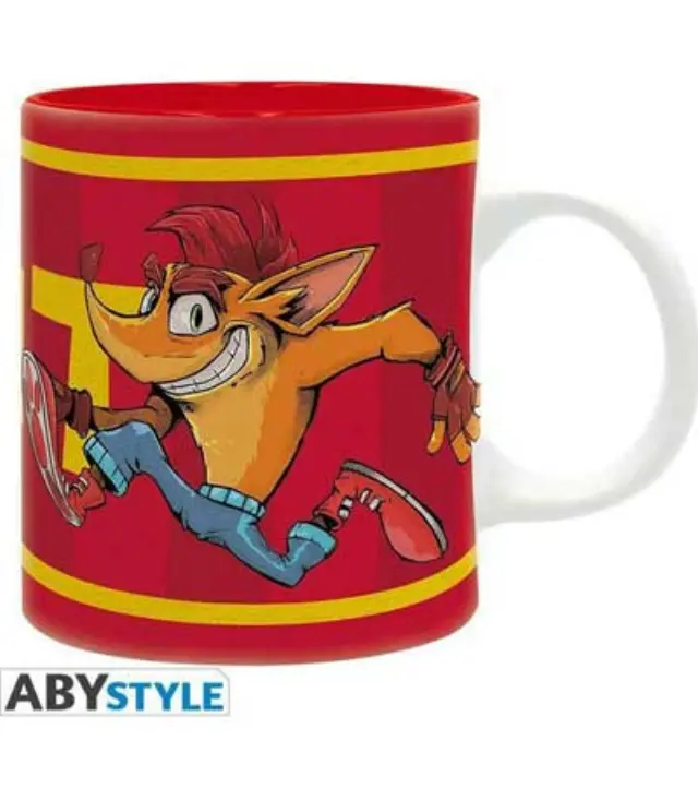 Abysse Crash Bandicoot - Crash TNT Κούπα Κεραμική Κόκκινη 320ml