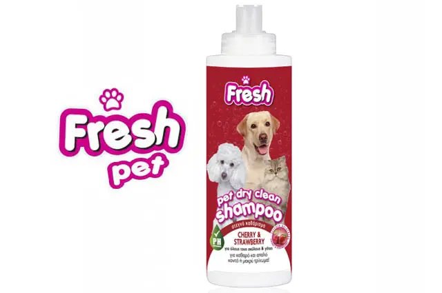 Fresh Pet για Στεγνό Καθάρισμα Κεράσι-Φράουλα 250ml