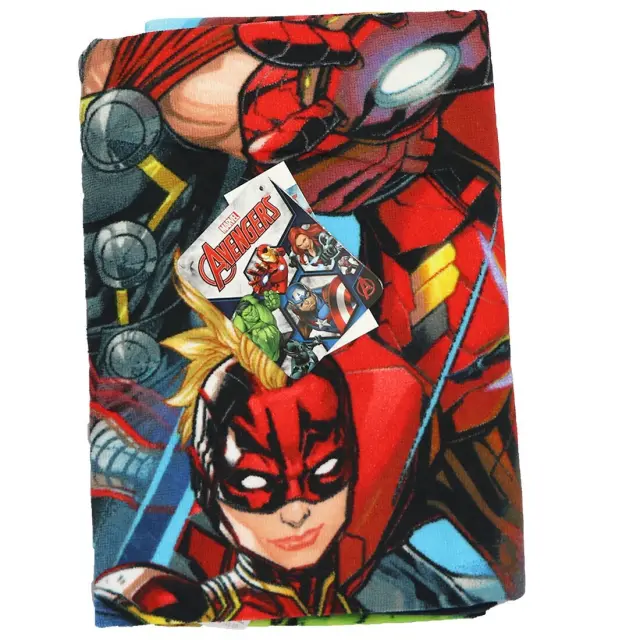 Πετσέτα θαλάσσης Marvel Avengers Heroes microfiber Fast dry - 70x137cm Πολύχρωμο 2
