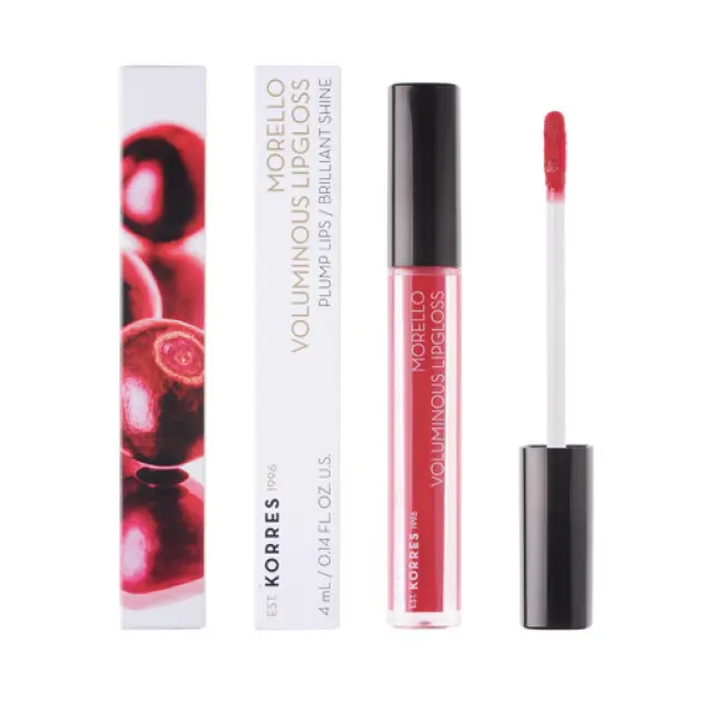 Korres Morello Lipgloss 19 Watermelon 4ml (Κραγιόν Καρπουζί Χρώμα) 2