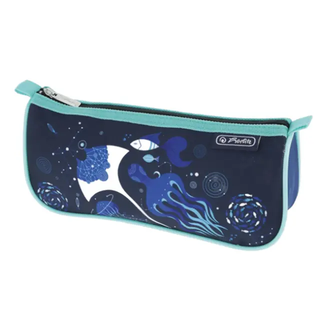 Herlitz Κασετίνα Βαρελάκι 1 θήκη Deep Ocean (50043538)