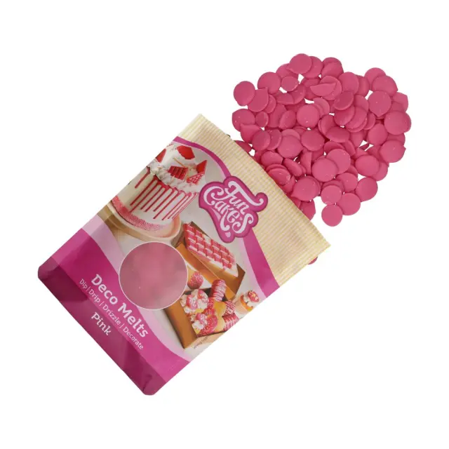 FunCakes Deco Melts - Ροζ - 250γρ. 3