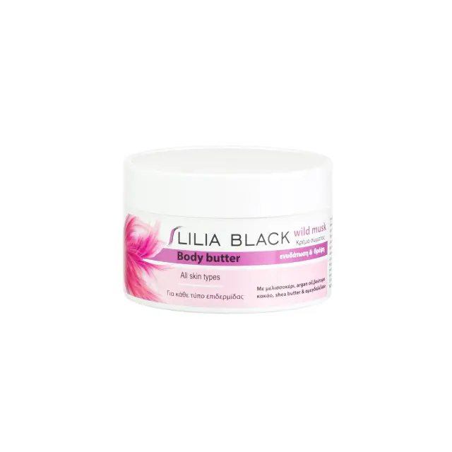 Lilia Black Body Butter Wild Musk 250ml