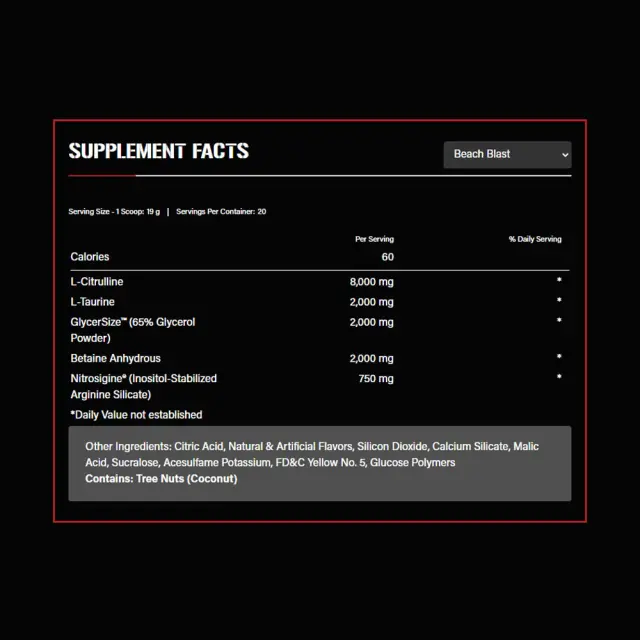 5% Nutrition Full As F*ck Nitric Oxide Booster: Legendary Series 2