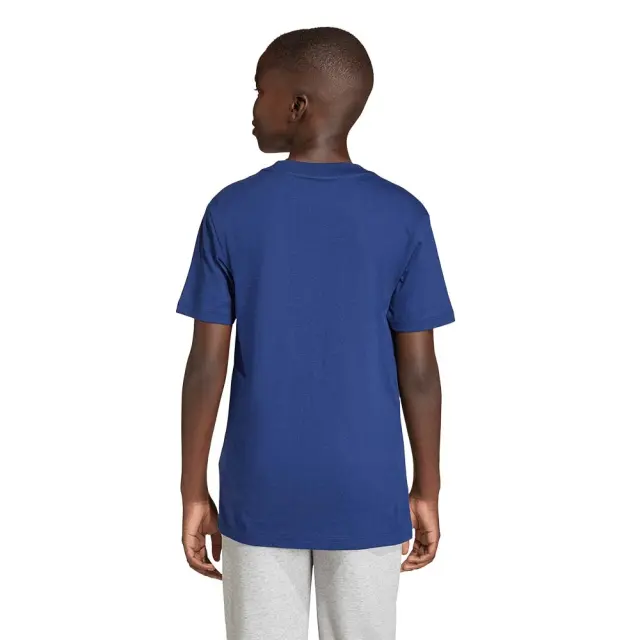 adidas Sportswear Boy's Big Logo 160 Tee Μπλε - Πορτοκαλί KD6047 (adidas Sportswear) 2