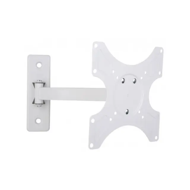 Techly Βάση Τηλεόρασης Τοίχου 19-37" 25kg White (23837)