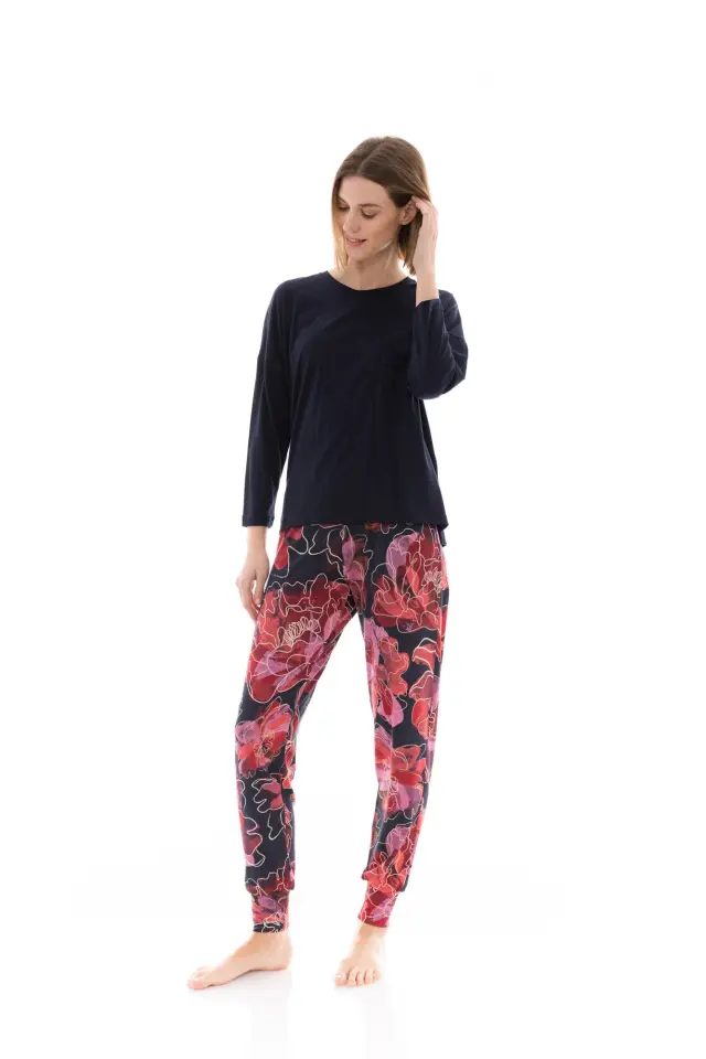 W1367 - Type - PYJAMA MAGENTA FLOWER 2