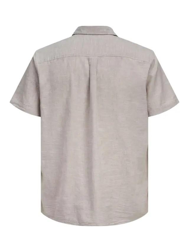 JJESUMMER LINEN BLEND SHIRT S/S SN String 3