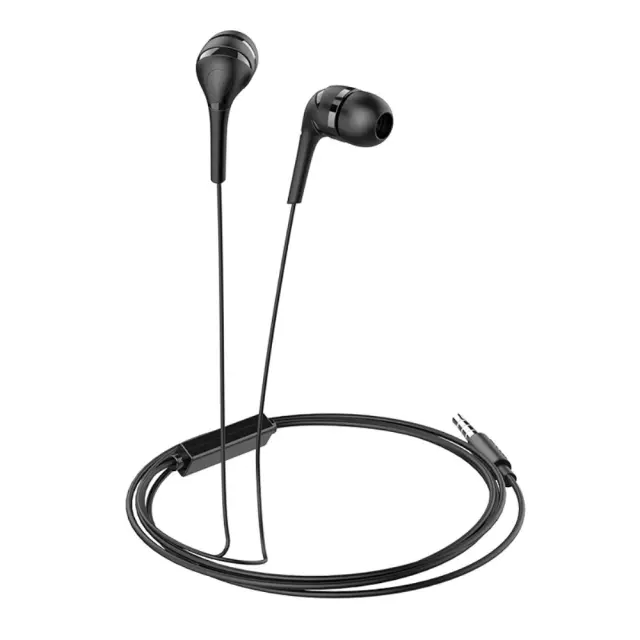 Hoco® M40 In-Ear Ενσύρματα Ακουστικά με Βύσμα Jack 3.5mm- Black