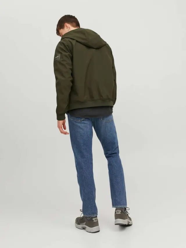 JJEBASIC SOFTSHELL HOOD NOOS Rosin - L 2