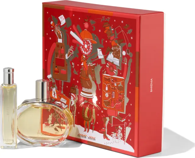 Hermès Barénia Limited Edition Γυναικείο Αρωματικό Σετ: Eau De Parfum Refillable Spray 60ml & Eau De Parfum Travel Spray 15ml