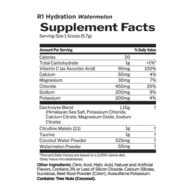 Rule1 Hydration watermelon, 40-servings 2