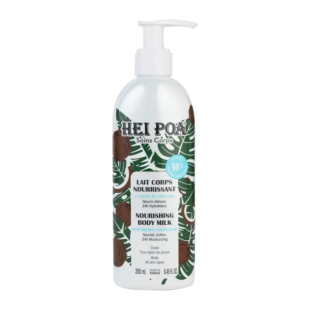 Hei Poa | Nourishing Body Milk Ενυδατικό Γαλάκτωμα Σώματος με Βιολογικό Λάδι Καρύδας | 250ml