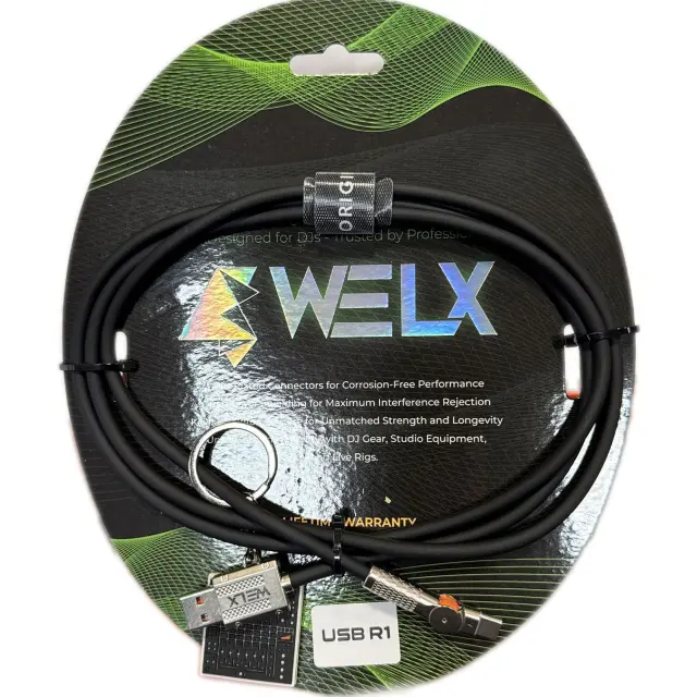 WELX Premium USB-A to USB-C Cable – 1.5m (R1)