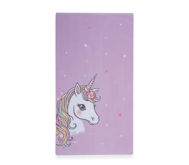 Nef-Nef Homeware Παιδική Πετσέτα Θαλάσσης Cute Unicorn 70x120 Lilac