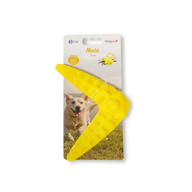 Vadigran Boomerang Παιχνίδι Καουτσούκ TPR Κίτρινο 17cm 140gr 3