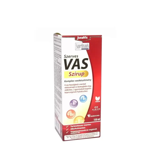 JutaVit Organic Iron Syrup Complex