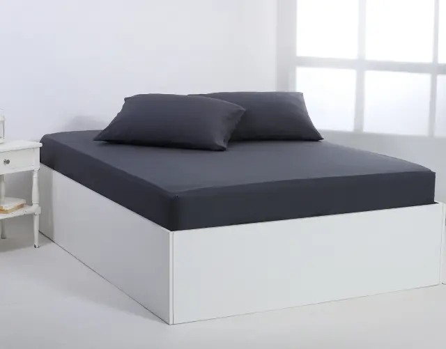 Βαμβακερό σεντόνι essentials (105cm x 200cm + 35cm) turbulence - -