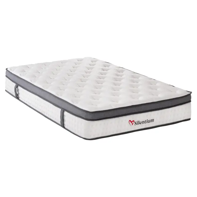 Στρώμα διπλό Silentium Pocket SPRINGS--λευκό 140x200x30 εκ.